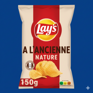 LAY&apos;S | Chips Nature Recette À L&apos;Ancienne 155G