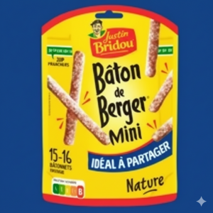 Petits Baton de Berger Nature, 160g